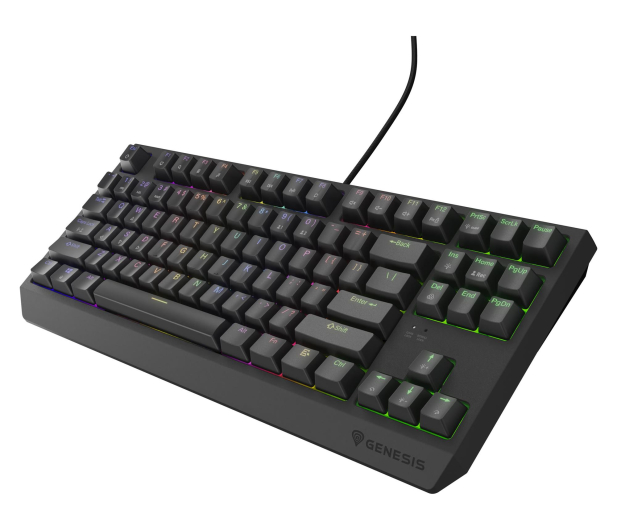 Genesis THOR 230 TKL US RGB MECHANICZNA OUTEMU BROWN HOT SWAP NKG-2079 - 1351043 - zdjęcie 4